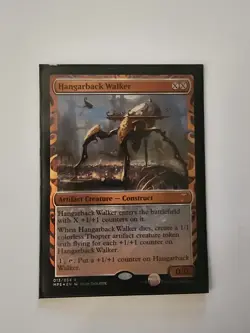 MTG Magic The Gathering Hangarback Walker Foil Card Masterpiece Rare Unplayed - Image 1