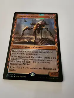 MTG Magic The Gathering Hangarback Walker Foil Card Masterpiece Rare Unplayed - Image 3