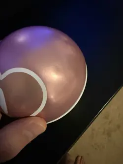 EMPTY Rare Pokemon Love ball Pink Heart Pokeball Poke Ball Tin D21 - Nice!! - Image 2