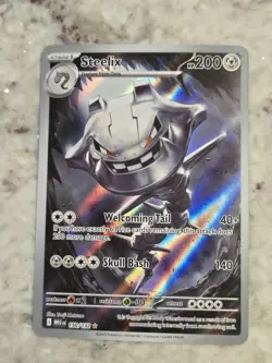 Steelix 150/132 Illustration Rare Pokemon TCG Mega Evolution Pokemon NM - Image 1