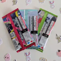3 x Different Japanese Pokemon Booster Packs-Brand New Sealed - Image 2