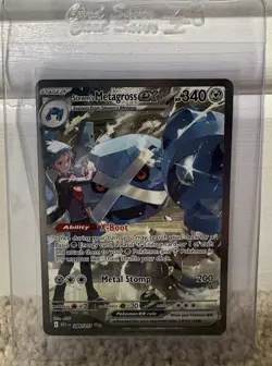 Pokemon Ascended Heroes Steven’s Metagross EX SIR 289/217 - Pack Fresh - Image 1
