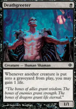 Deathgreeter -Foil Medium Play MTG Shards of Alara - Image 1