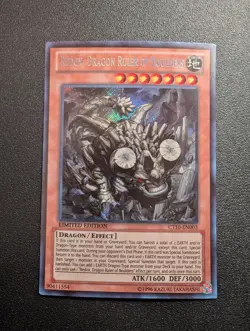 Redox, Dragon Ruler of Boulders CT10-EN003 Secret Rare Limited LP - Image 1