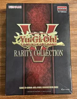 Yu-Gi-Oh! TCG Rarity Collection V 5 1st Edition Box 5 Packs New Factory Sealed - Image 1