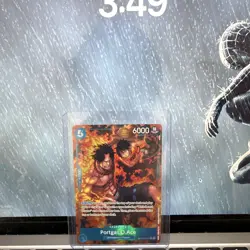 Namco ONE PIECE Portgas.D.Ace OP08-052 Two Legends Parallel Foil EN 6000 - Image 1