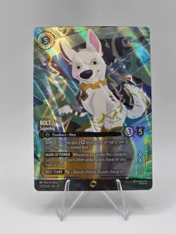 Disney Lorcana Bolt Superdog Enchanted 207/204 Holofoil - Image 1