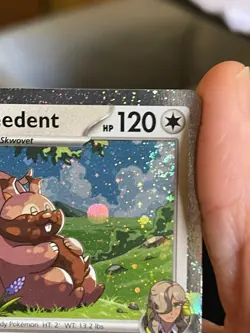POKEMON ARVEN'S GRREDENT 159/182 RARE COSMOS HOLO SWIRL DESTINED RIVALS NM CARD - Image 3
