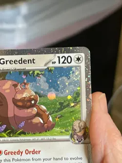 POKEMON ARVEN'S GRREDENT 159/182 RARE COSMOS HOLO SWIRL DESTINED RIVALS NM CARD - Image 4