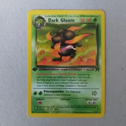 Dark Gloom 36/82 1st Edition Team Rocket Collectible Pokemon Card WOTC - Image 1