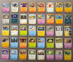 Pokemon Surging Sparks Common Uncommon Lot - All Unique - 40 Cards - Image 1