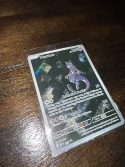 Pokemon TCG Mewtwo SVP 052 Scarlet Violet 151 Black Star Promo Card (SEALED) - Image 4