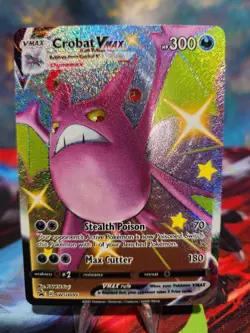 Pokemon 2026 Crobat VMAX SWSH099 SWSH: Sword & Shield Promo Cards Holo - Image 1