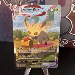 Leafeon Vmax 205/203 Alt Art Evolving Skies Pokemon Card NM - Image 1