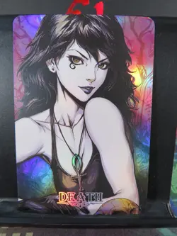 Death of the Endless DC Art Card Rare Holo Collectible Comic Character CCG NM - Image 1