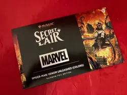 MTG Secret Lair Drop x Marvel's Spiderman Villainous Plots Rainbow Foil Edition - Image 1