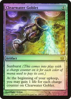 Fifth Dawn MTG FOIL Clearwater Goblet Magic - Image 1