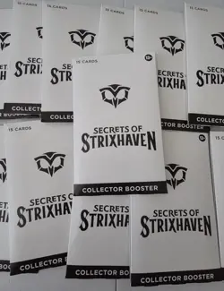 NEW SEALED MTG Magic: The Gathering Secrets of Strixhaven Collector Booster Pack - Image 1