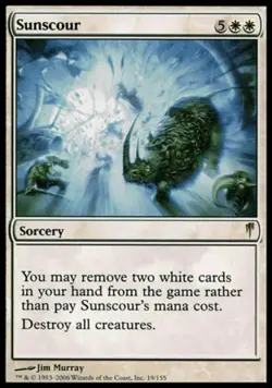 Sunscour - Medium Play MTG Coldsnap - Image 1