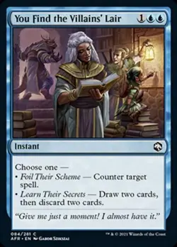 You Find the Villains' Lair - Near Mint MTG Adventures in the Forgotten Realms - Image 1