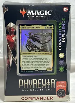 MTG Commander Deck Corrupting Influence Ixhel Scion of Atraxa Sealed Phyrexia 195166185514 - Image 1