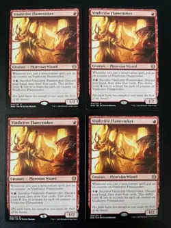 MTG- Vindictive Flamestoker x4 - Phyrexia: All Will Be One - Image 1