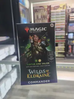 Wilds of Eldraine Commander Deck - Virtue and Valor MTG Brand New Sealed - Image 1