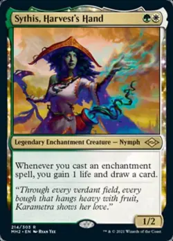 MTG English Sythis, Harvest's Hand NM Normal Modern Horizons 2 - Image 1