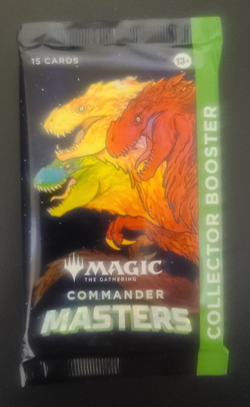 MTG Magic The Gathering Commander Masters Collector Booster Pack Sealed English - Image 1
