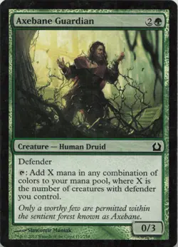 Axebane Guardian - FOIL - C Return to Ravnica 115 - MTG - Image 1