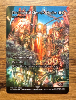 Magic MTG Final Fantasy Imperial City of Archades #27 NON-FOIL Through The Ages - Image 1