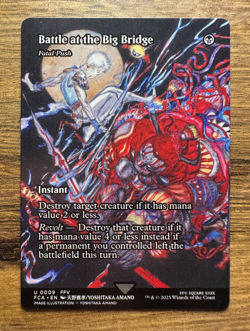 Magic MTG Final Fantasy Battle at the Big Bridge #9 *NON-FOIL* Through The Ages - Image 1