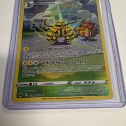 Pokemon Electivire GG08/GG70 Crown Zenith Galarian Gallery Holo UR 140HP - Image 2