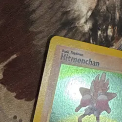 Hitmonchan Pokemon Base Set Unlimited 7/102 Nm-/Lp+ Holo - Image 4