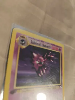 Pokemon TCG Sabrina's Haunter 058/132 Gym Heroes Regular LP/MP Card - Image 2