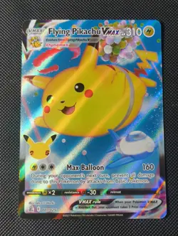 Flying Pikachu VMAX - 007/025 - Celebrations - NM - Pokemon Card - Image 1