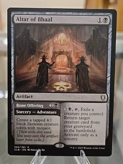 Altar of Bhaal MTG Commander Legends: Battle for Baldur's Gate Regular - Image 1