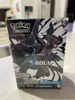 Pokemon Trading Card Game: Black Bolt Booster Bundle Sealed New ￼Scarlet-Violet - Image 1