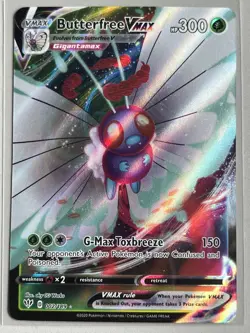 2020 - Pokemon - 002/189 - Butterfree Vmax - Full Art - NM - Image 1