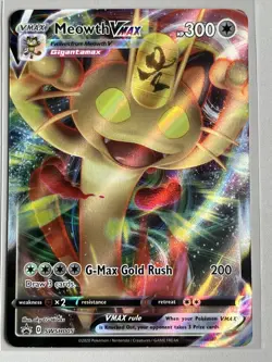 2020 - Pokemon - SWSH005 - Meowth Vmax - NM - Image 1
