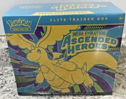 Pokemon TCG Ascended Heroes Elite Trainer Box ETB- SEALED - Image 1