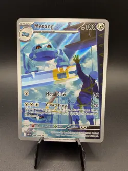 Pokemon TCG Metang 94/86 Illustration Rare ME04: Chaos Rising NM - Image 1