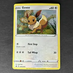 Pokemon Eevee Sword & Shield Black Star Promo #SWSH095 - Image 1