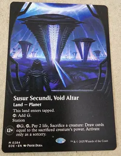 Susur Secundi, Void Altar - #284 Regular (Borderless) Edge of Eternities - Mtg - Image 1