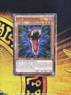YUGIOH SDPD-EN009 D/D Nighthowl Common 1st Edition - Image 1