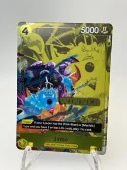 One Piece Promotion Cards Jinbe (Winner Pack 2025 Vol. 3) EB02-055 - Image 1