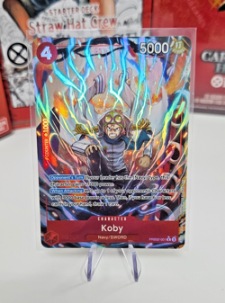 Koby (PRB02-001 ALT ART) One Piece PRB02 The Best Vol.2 (English) - Image 1
