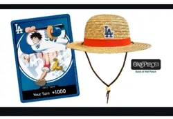 Los Angeles Dodgers One Piece Luffy Promo Card Set / Straw Hat 2026 - PREORDER - Image 1