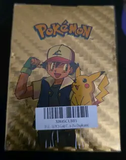 Pokemon Gold Trading Cards, No Duplicates, 55 Pcs, New Sealed - Image 2
