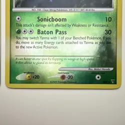 Pokemon TCG HS—Unleashed 2009 Holo 2-Card Lot Swablu SH5 Yanma SH9 - Image 5